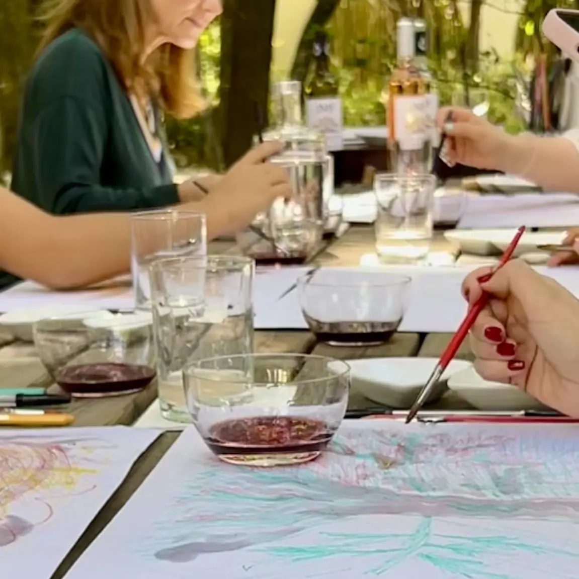 imagem pintar com vinho 1